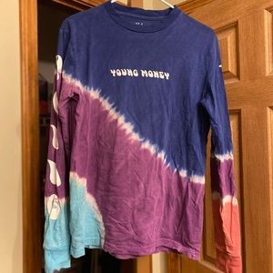 American Eagle Tie Dye Long Sleeve Shirt XS